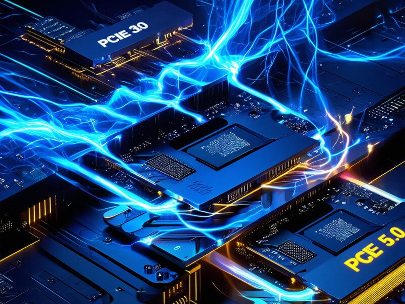 'PCIe Gen 3.0 and 5.0 abstract'